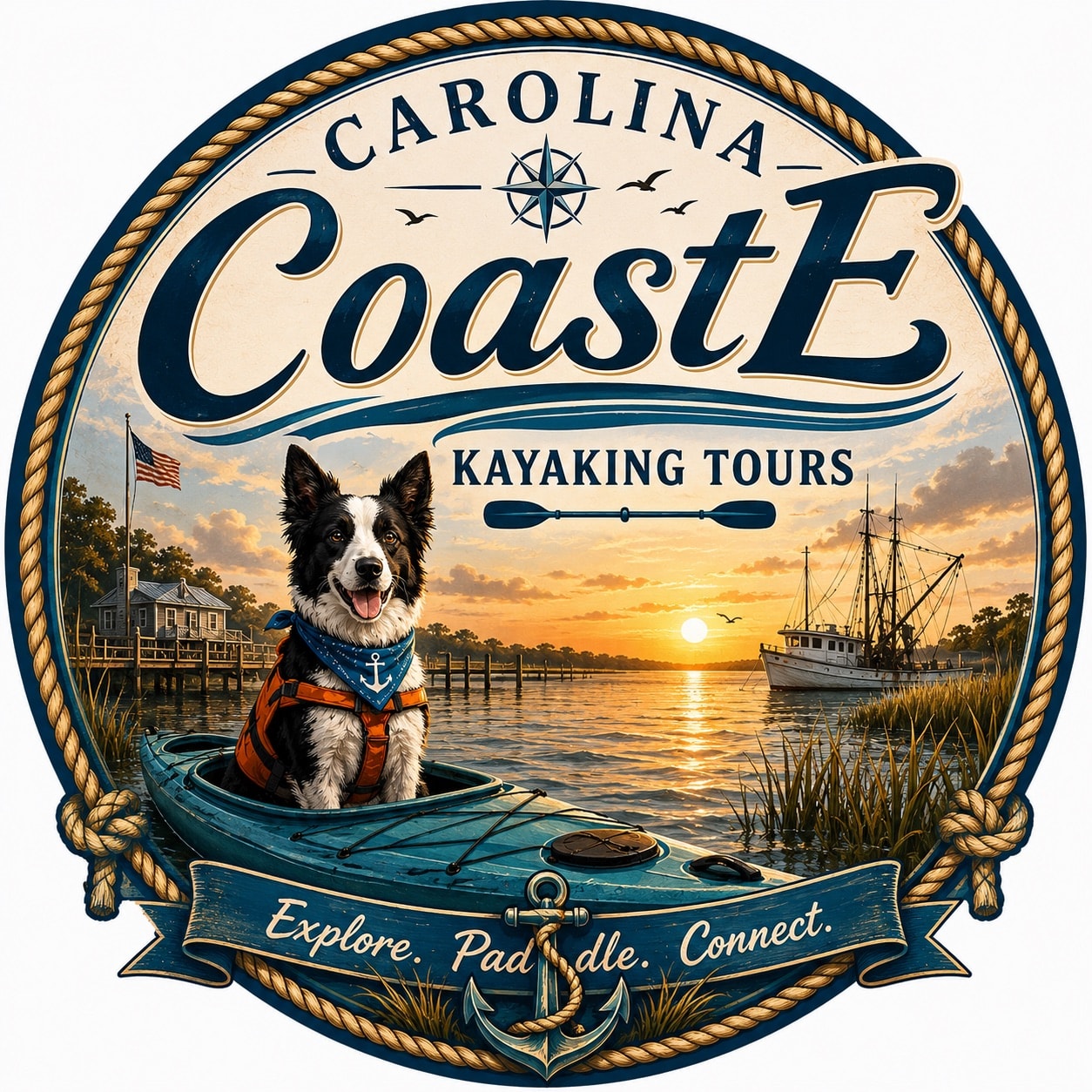 Carolina CoastE Kayaking Tours logo